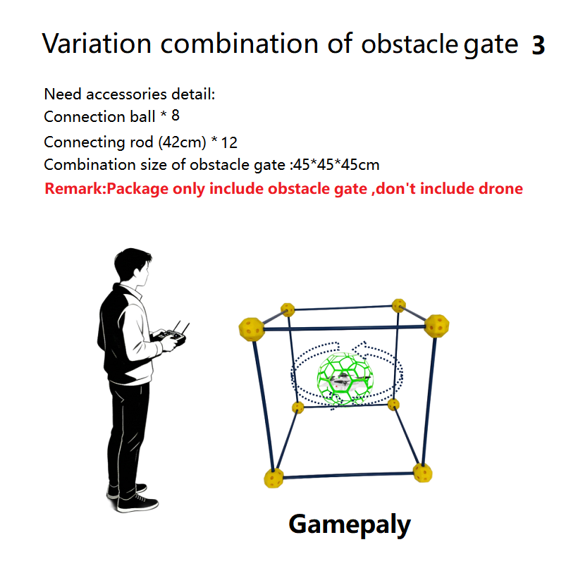 Racing Obstacle Gate Goal Ligh - Drone Racing Gate review and price
