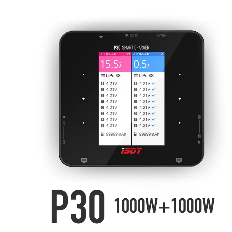 ISDT P30 Dual Channel Smart Ba - Drone Racing Charger review and price